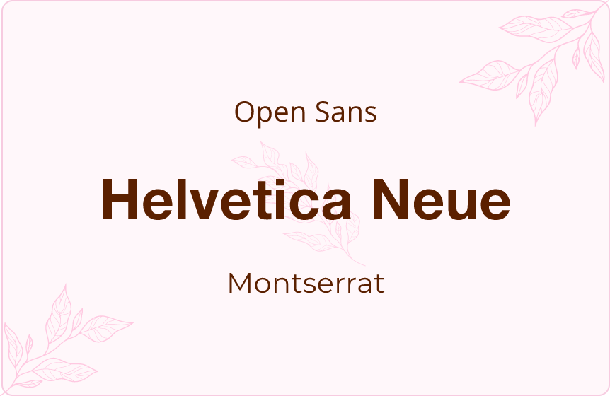 Best Sans Serif fonts