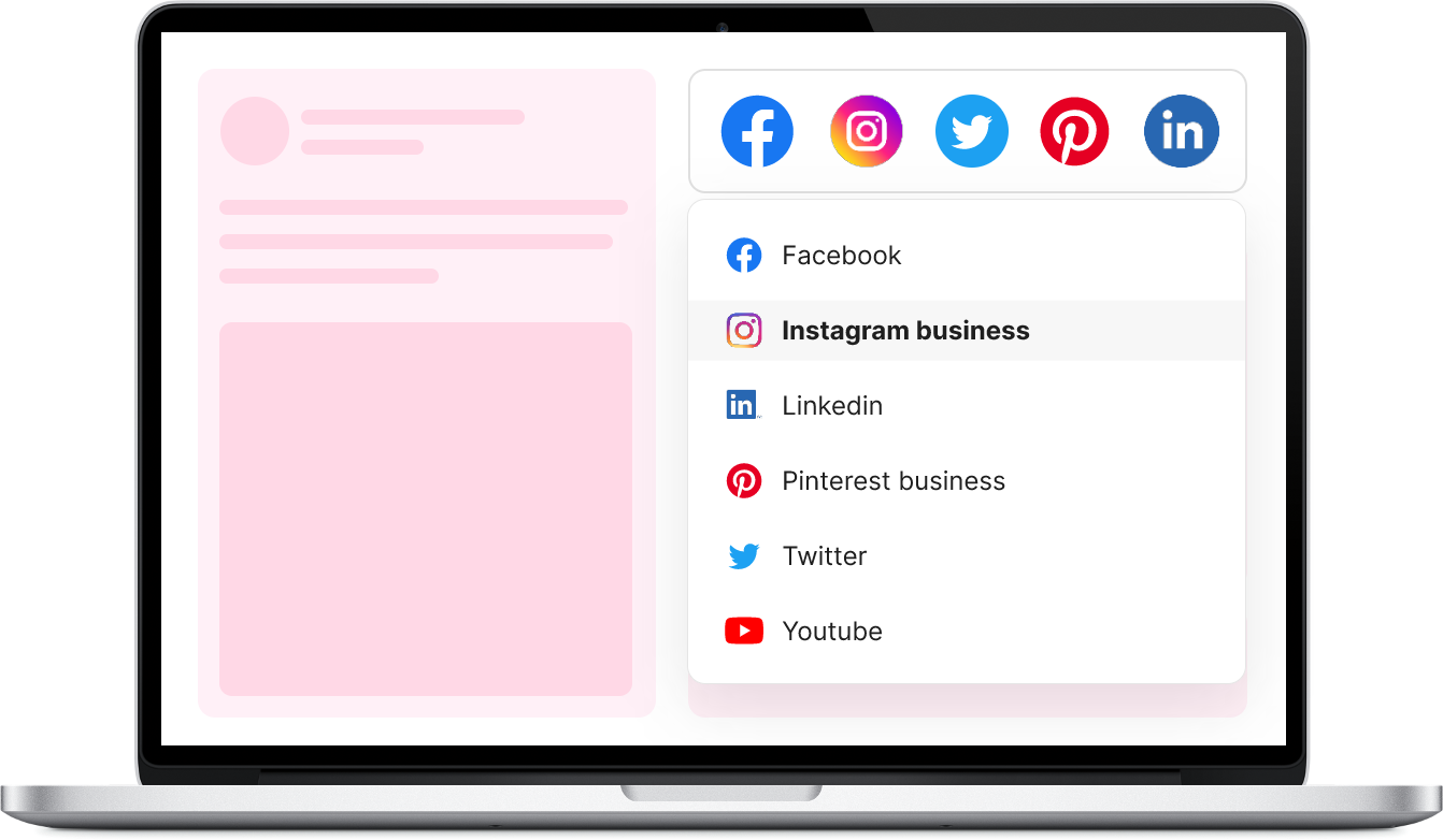 manage social media accounts in one place