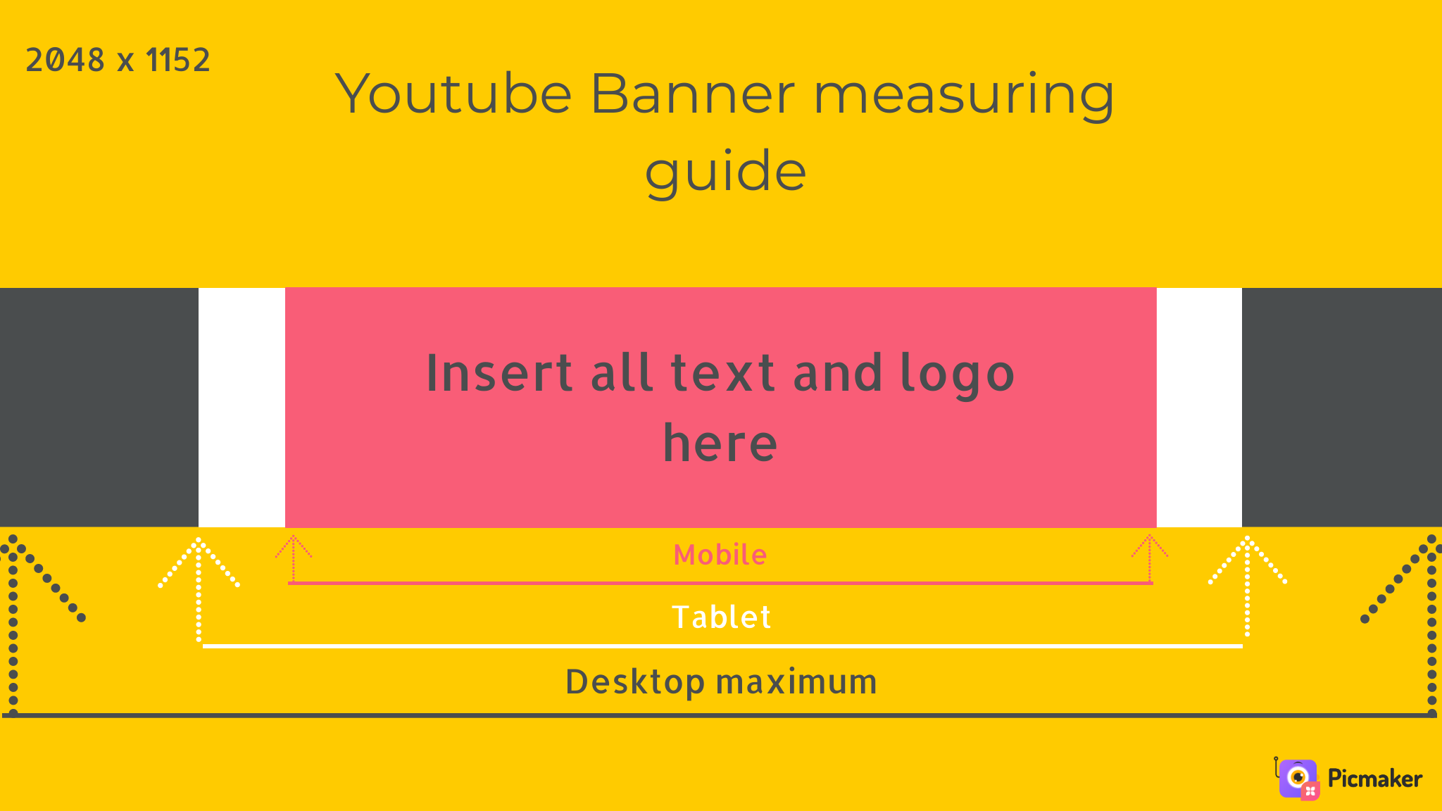YouTube banner 2048x1152 measuring guide - Picmaker - 1