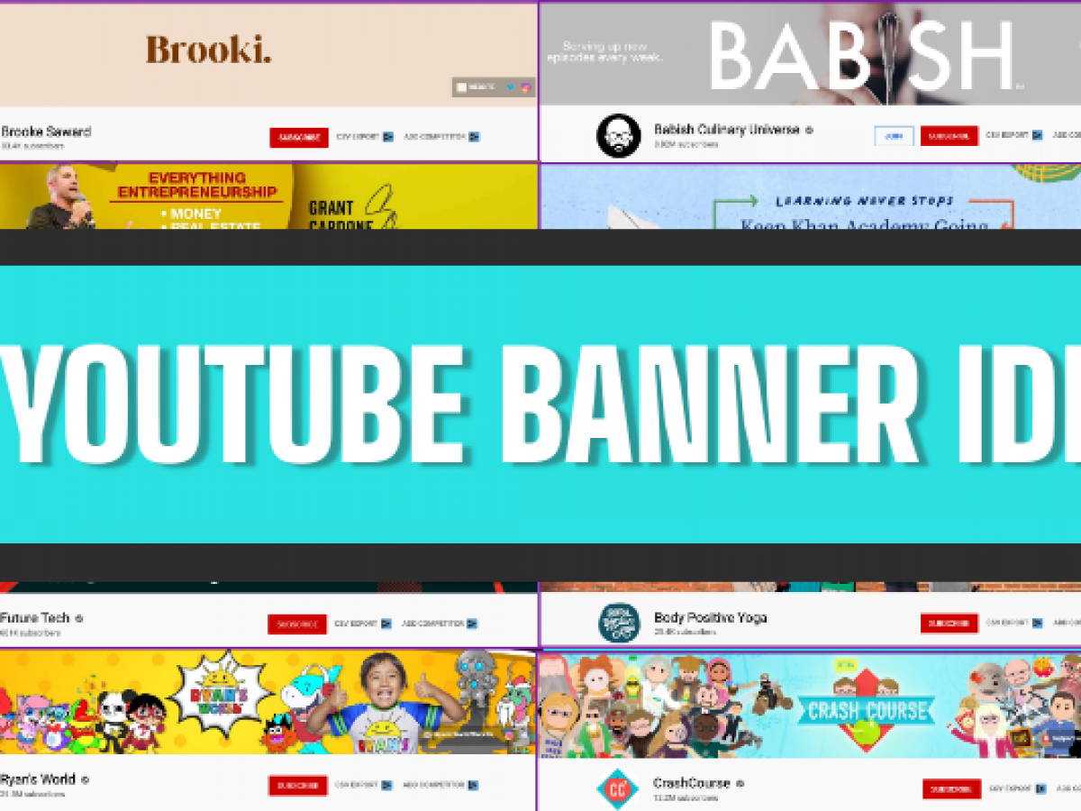 Made a  channel banner with my favorite games on it. How