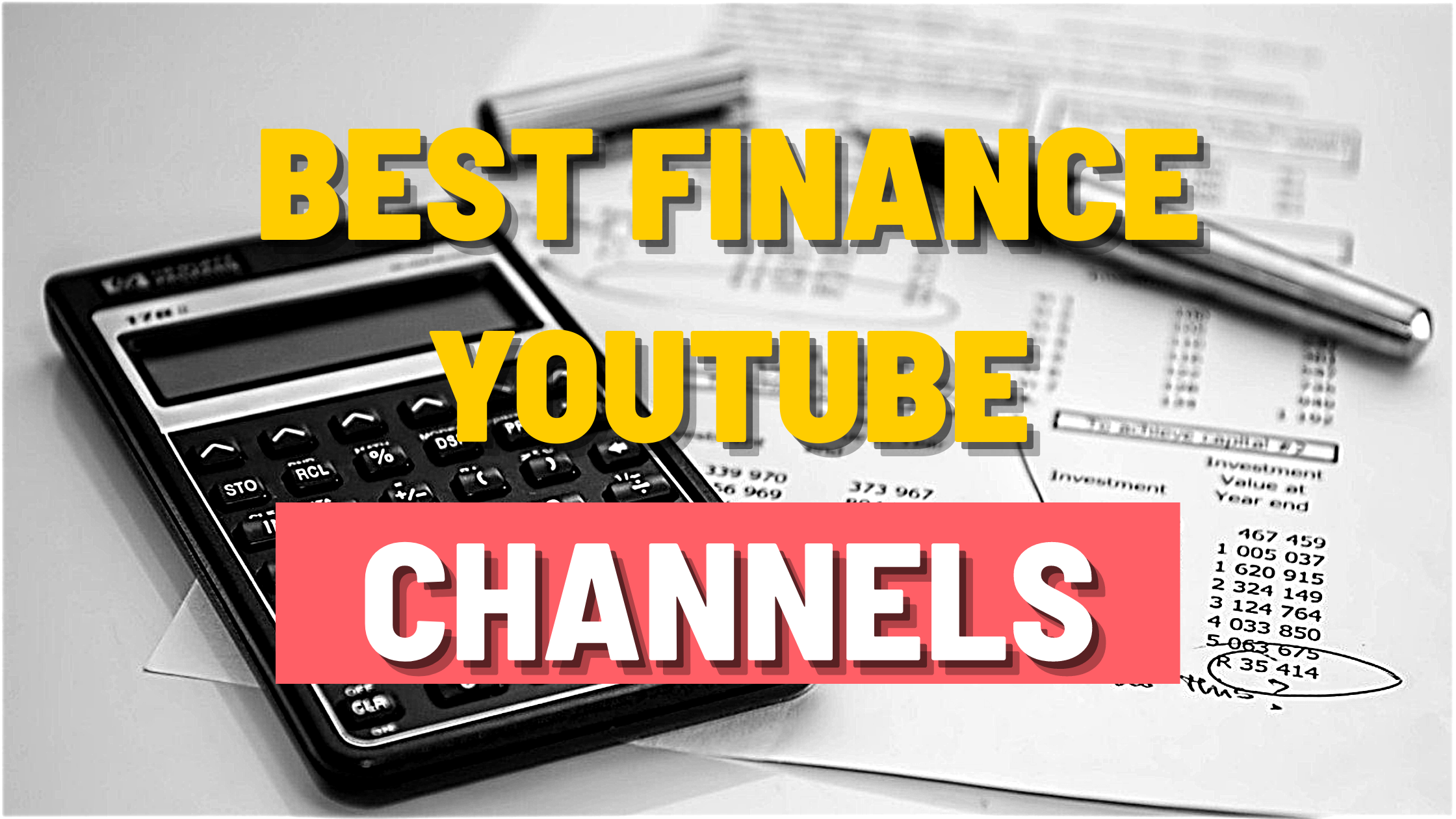 Best finance YouTube channels