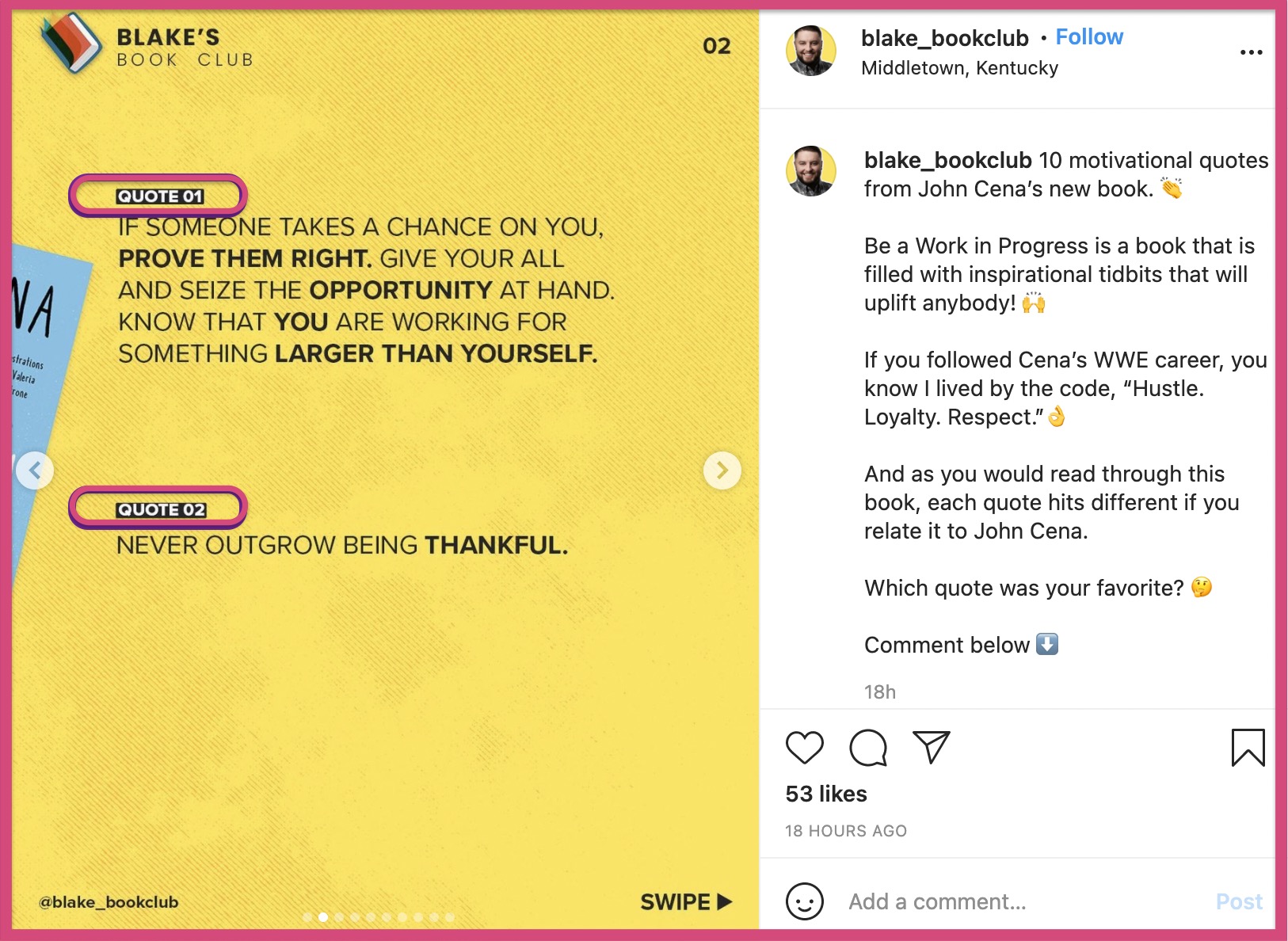 Slide 2 of the same Instagram carousel post