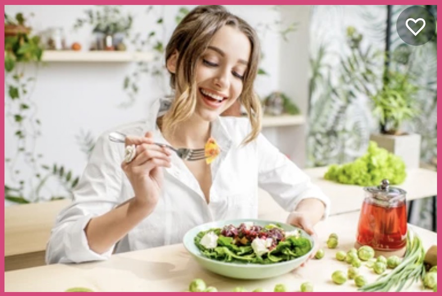 Stock image of salad 