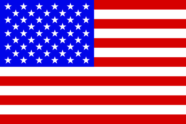 The flag of United States of America
