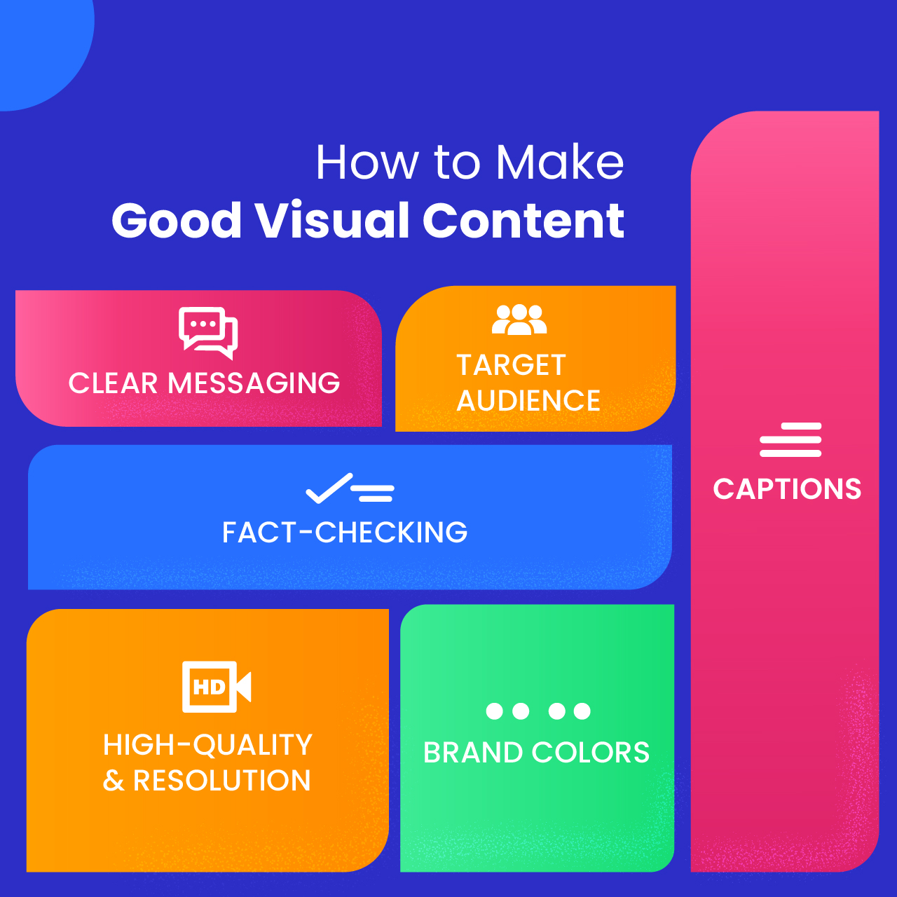 Visual marketing - how to make good visual content