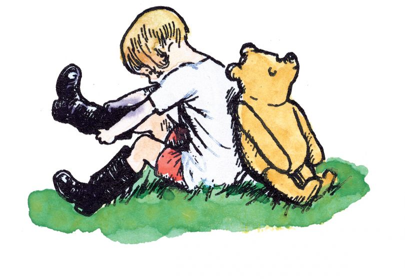 Illustration - Winnie The Pooh by E. H. Shepard