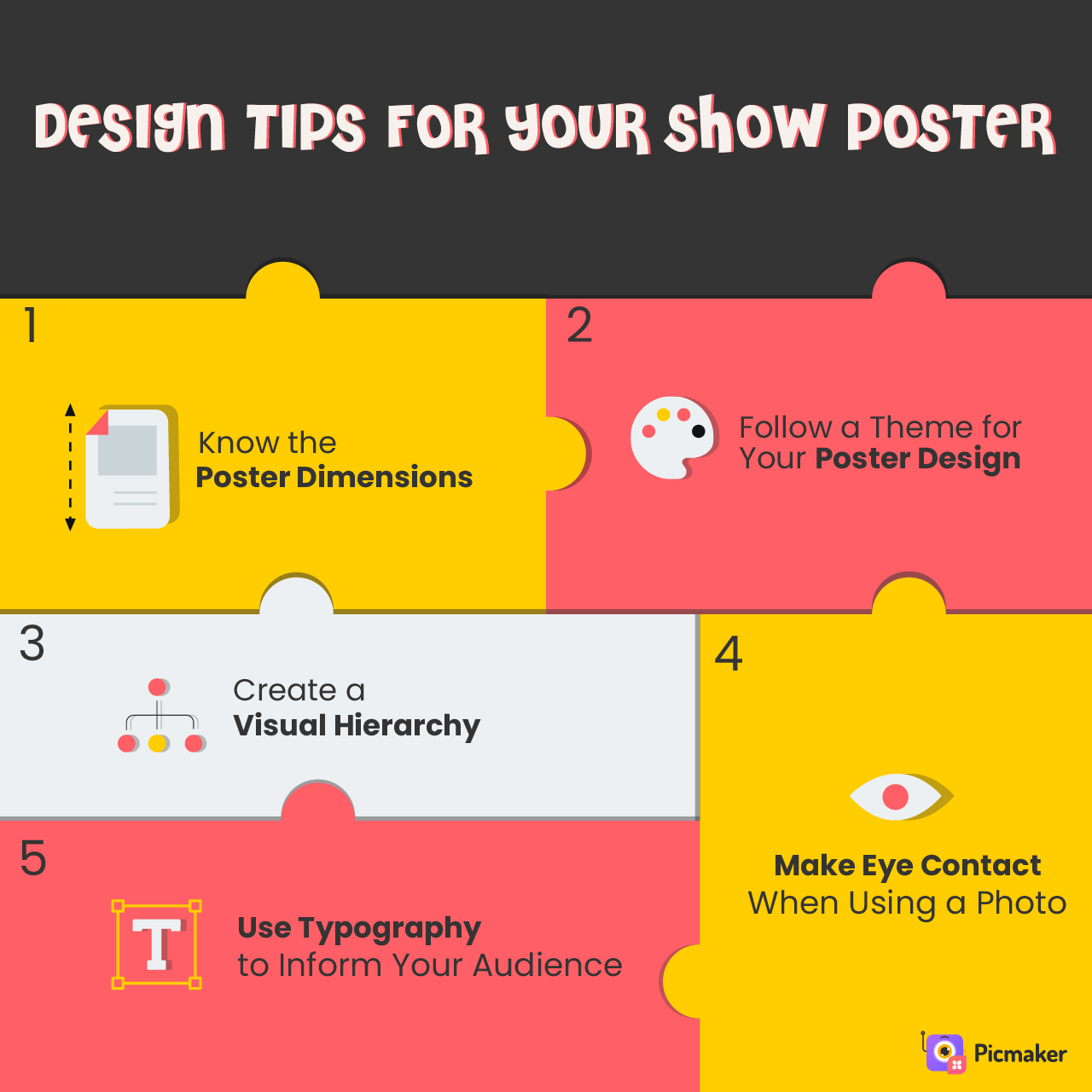 Design tips for show poster