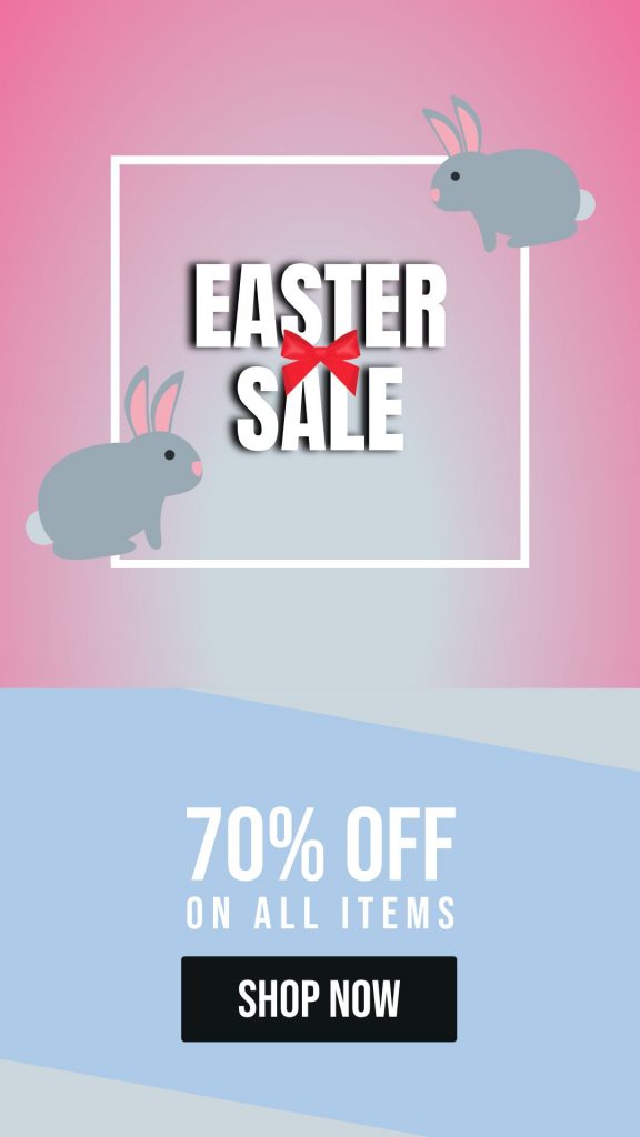 Easter sale template Picmaker