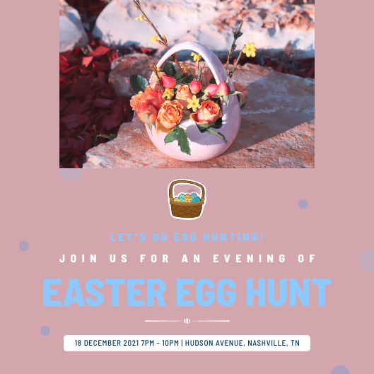 Easter Invite Template Picmaker