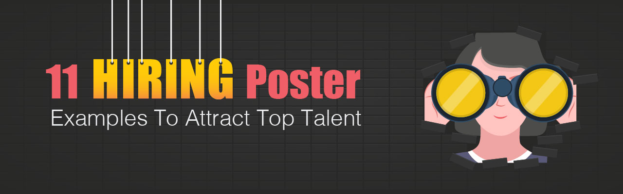 Hiring Poster Examples to attract top talent