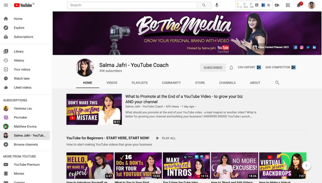 Picmaker-YouTube-Channel-Example-Salma-Jaffri
