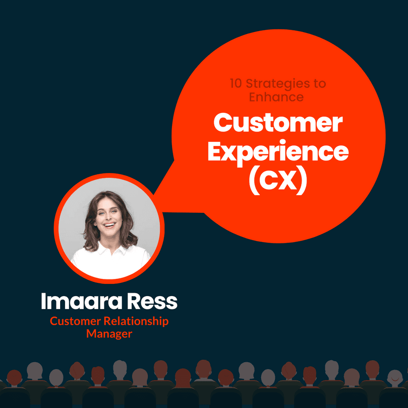 blue-background-customer-experience-linkedin-post-template-thumbnail-img