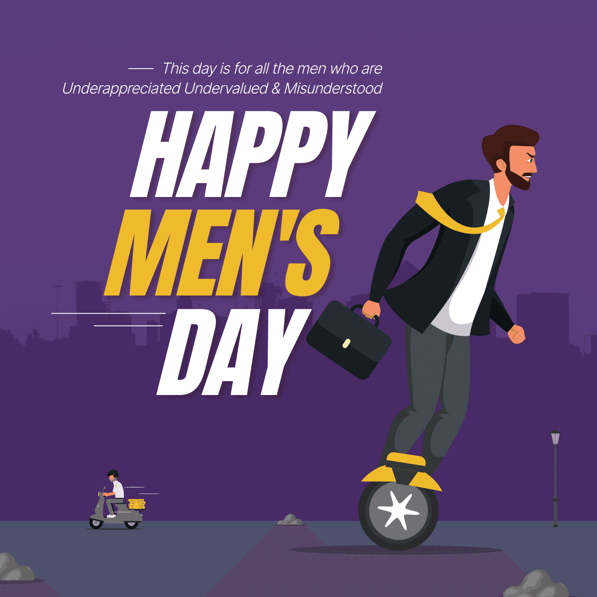 purple-international-mens-day-linkedin-post-template-thumbnail-img