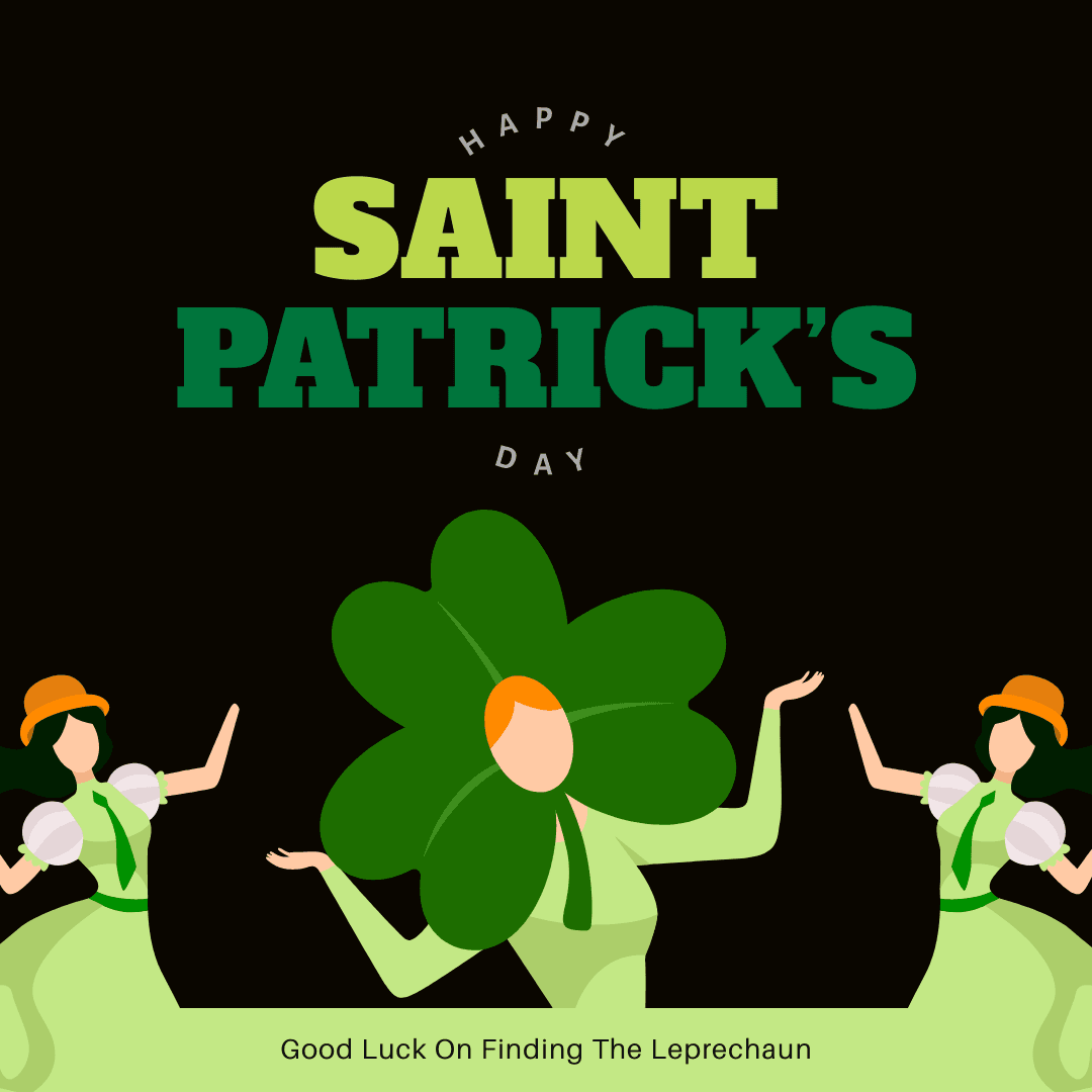 black-dancing-women-illustration-st-patricks-day-instagram-post-template-thumbnail-img