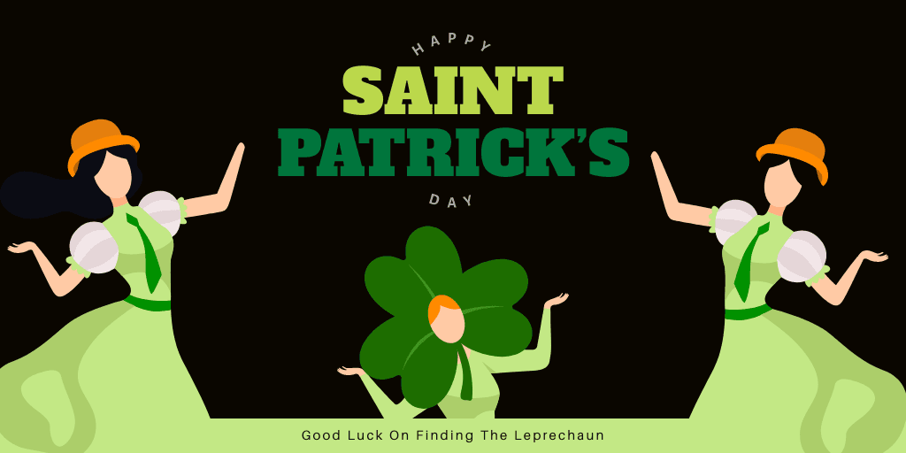 black-dancing-women-illustration-st-patricks-day-twitter-post-template-thumbnail-img