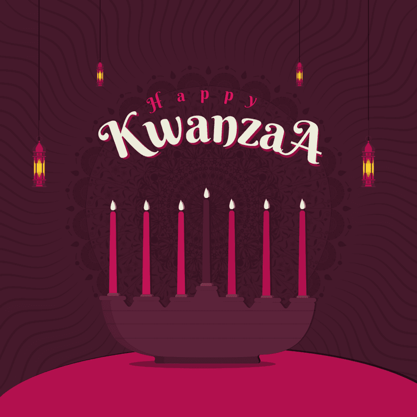 candles-illustrated-kwanzaa-celebration-linkedin-post-template-thumbnail-img