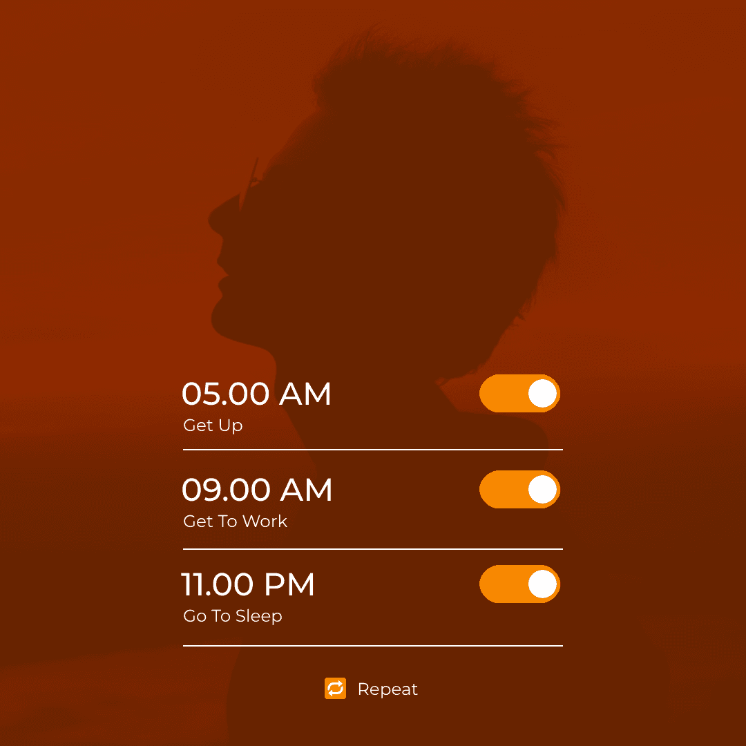maroon-get-up-go-to-work-go-to-sleep-repeat-instagram-post-template-thumbnail-img