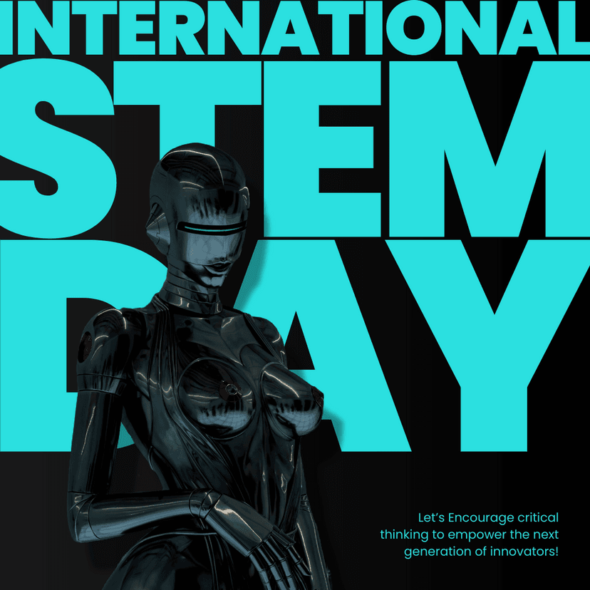 robot-illustrated-international-stem-day-instagram-post-template-thumbnail-img