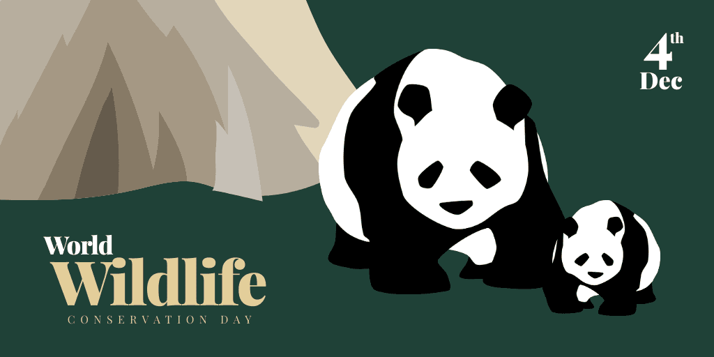 panda-illustrated-wildlife-conservation-day-twitter-post-template-thumbnail-img