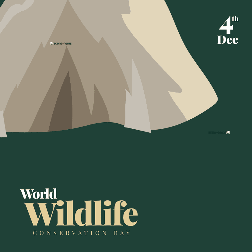 panda-illustrated-wildlife-conservation-day-linkedin-post-template-thumbnail-img