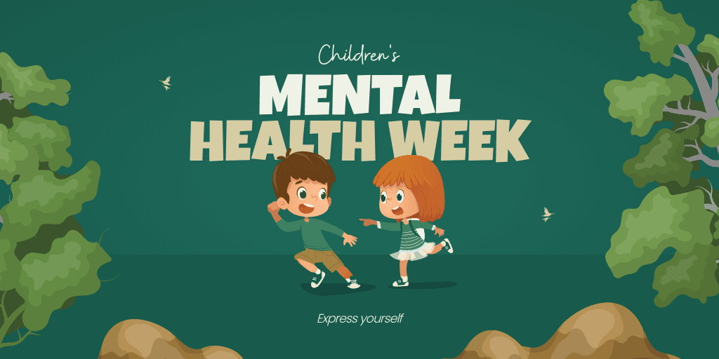 green-background-childrens-mental-heath-week-twitter-post-template-thumbnail-img
