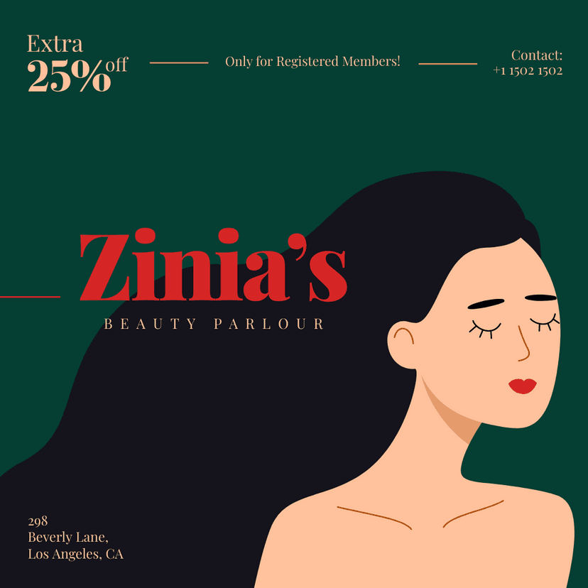 green-illustrated-beauty-parlour-ad-instagram-post-thumbnail-img