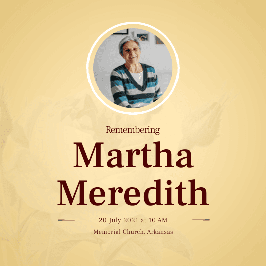 smiling-woman-remembering-meredith-invitation-template-thumbnail-img