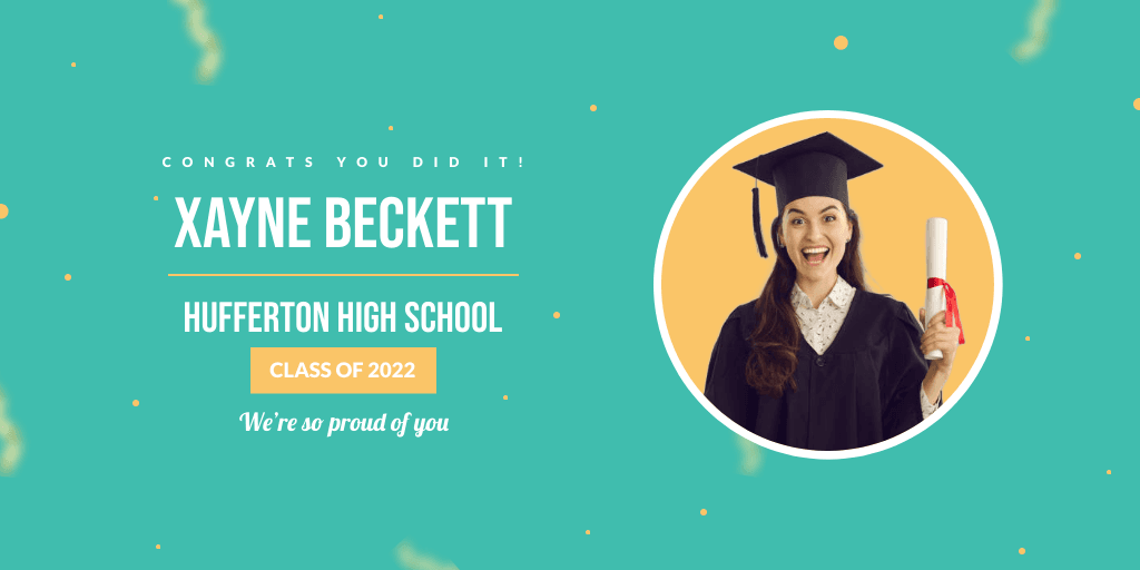 green-background-graduation-wishes-twitter-post-template-thumbnail-img
