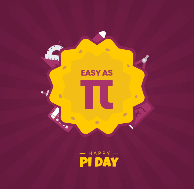 Happy Pi Day Instagram Post Template