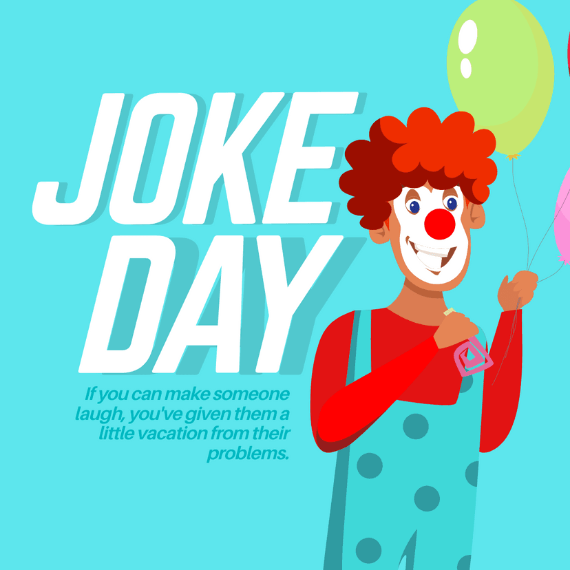 clown-illustrated-world-joke-day-linkedin-post-template-thumbnail-img