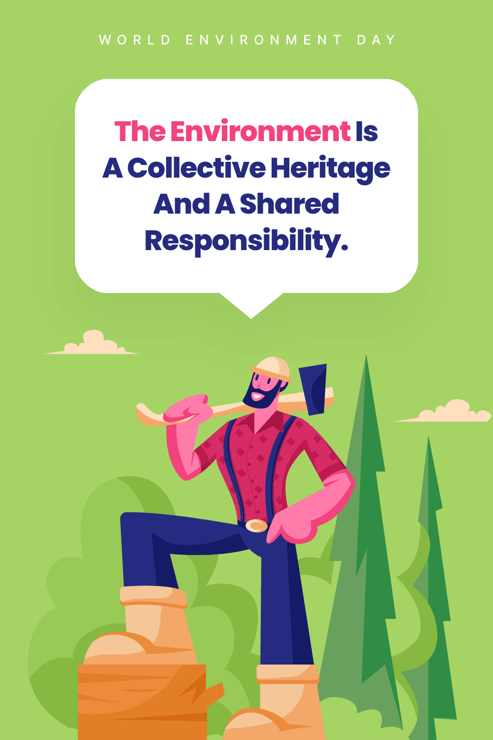man-illustrated-world-environment-day-pinterest-pin-template-thumbnail-img