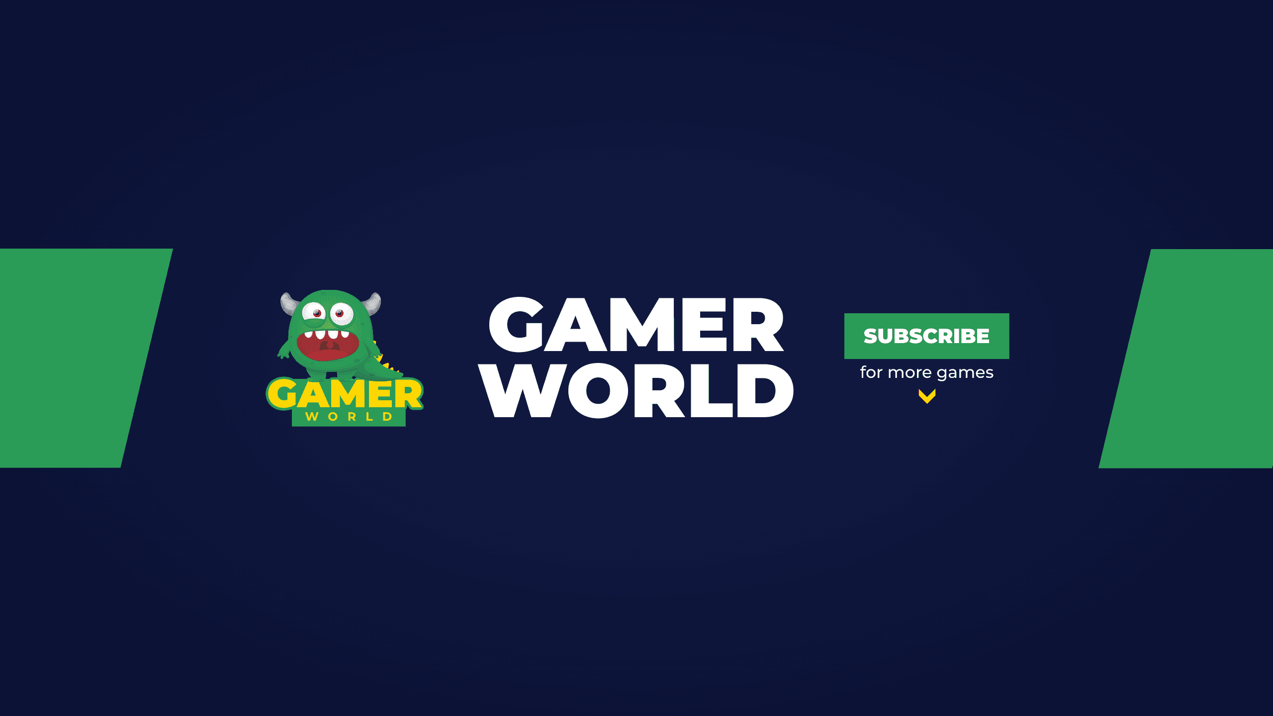 Futuristic Gamer  Channel Art Banner Template