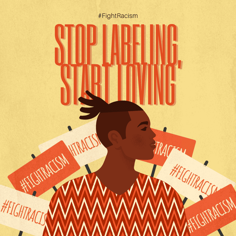 say-no-to-racial-discrimination-instagram-post-template-thumbnail-img