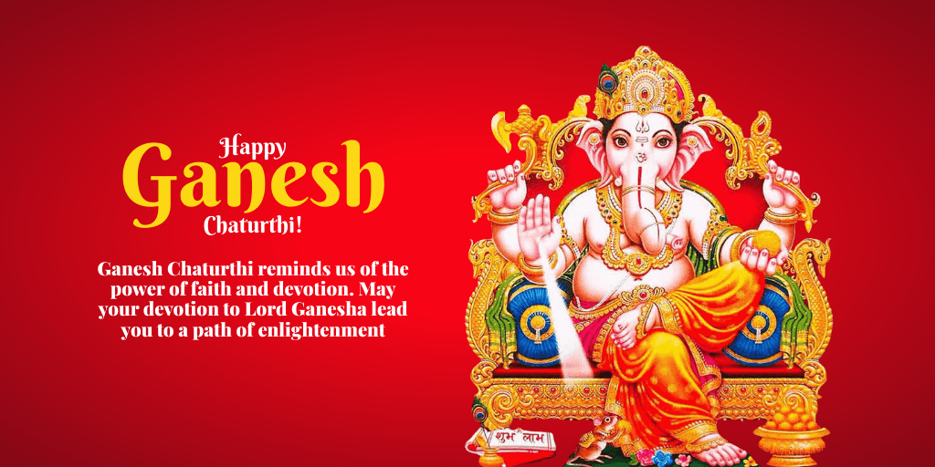 red-background-ganesh-chaturthi-twitter-post-template-thumbnail-img