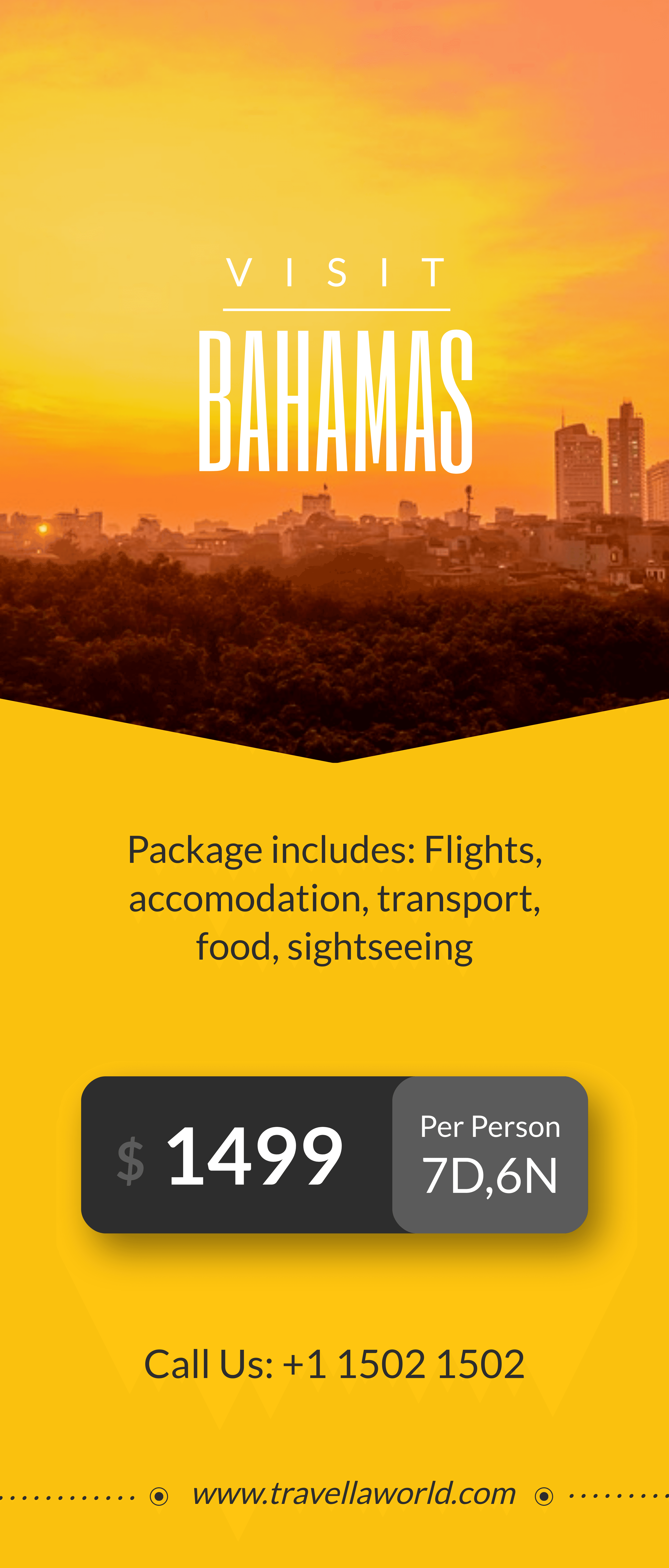 yellow-themed-travel-bahamas-retractable-banner-template-thumbnail-img