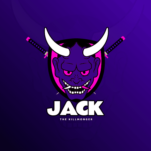 violet-devil-with-white-horns-and-pink-eyes-jack-the-killmonger-logo-template-thumbnail-img