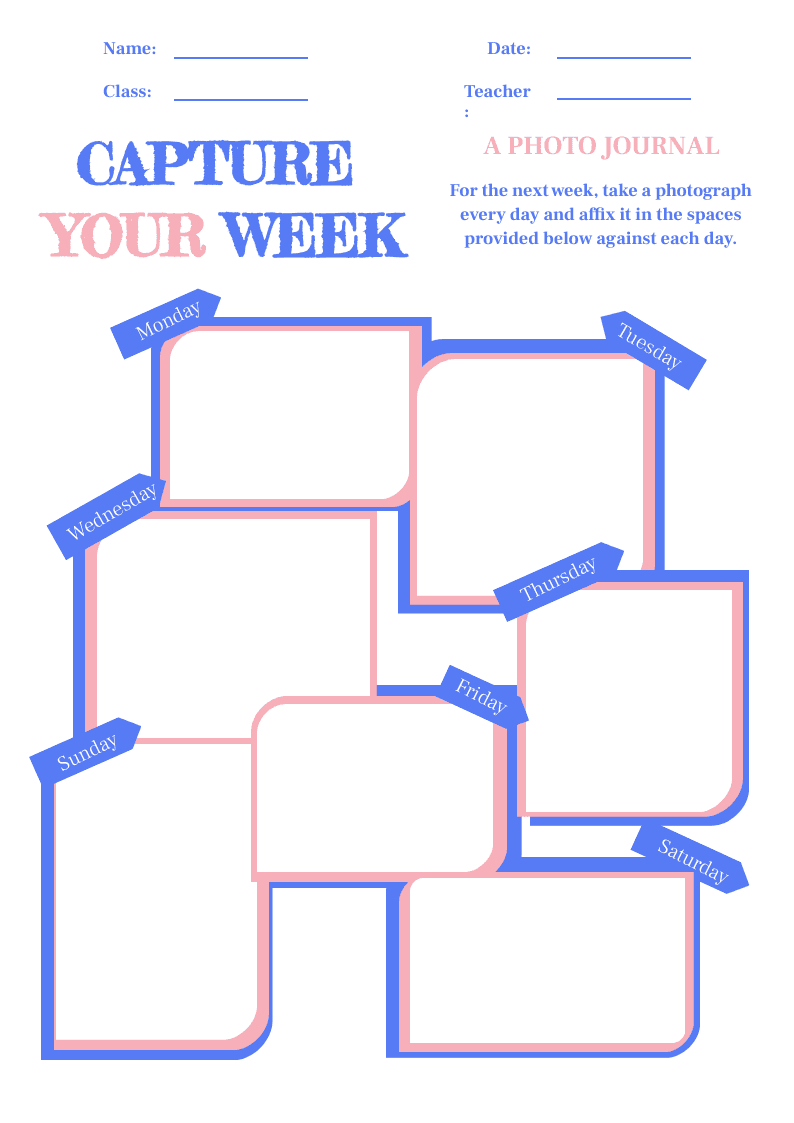 blue-and-pink-capture-your-week-photo-journal-worksheet-template-thumbnail-img