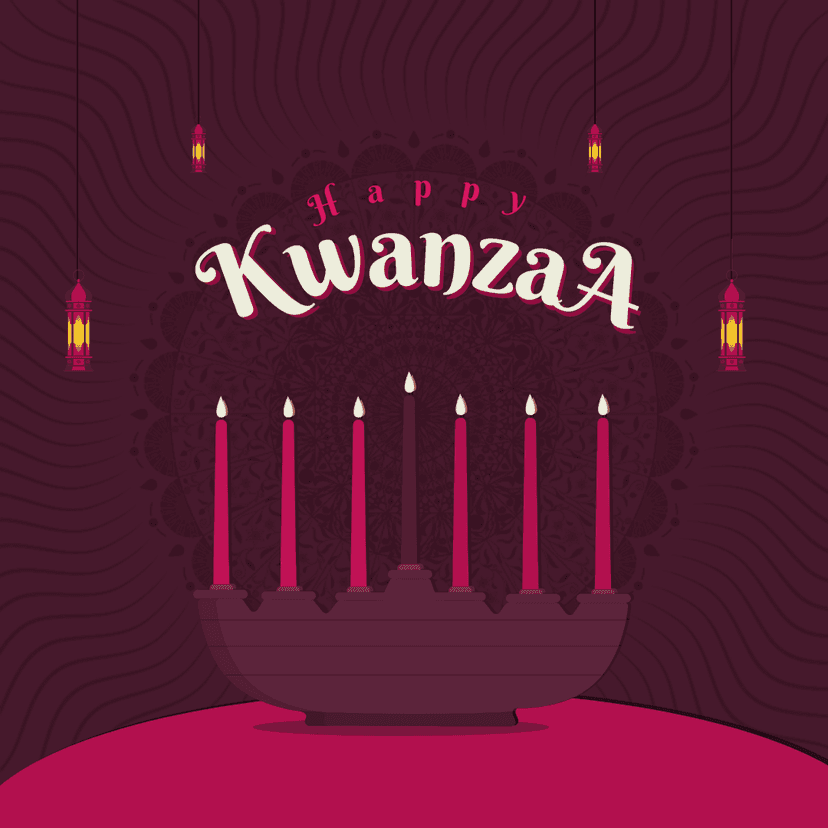 candles-illustrated-kwanzaa-celebration-instagram-post-template-thumbnail-img
