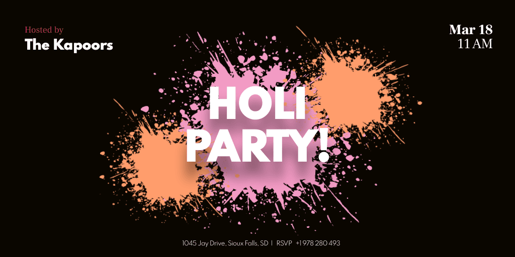 black-background-color-splash-holi-party-invite-twitter-post-template-thumbnail-img