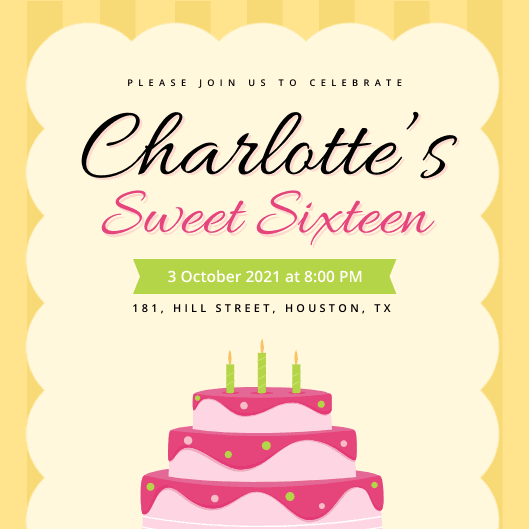 yellow-background-cake-sweet-sixteen-invitation-template-thumbnail-img