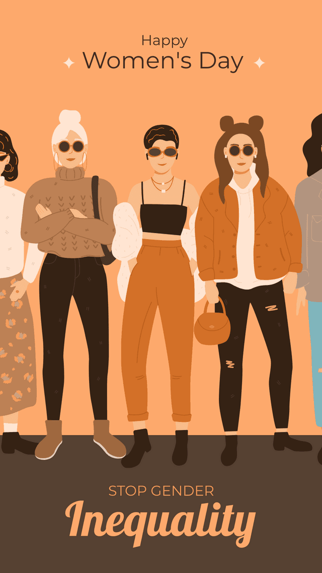 illustrated-image-of-women-stop-gender-inequality-instagram-story-template-thumbnail-img