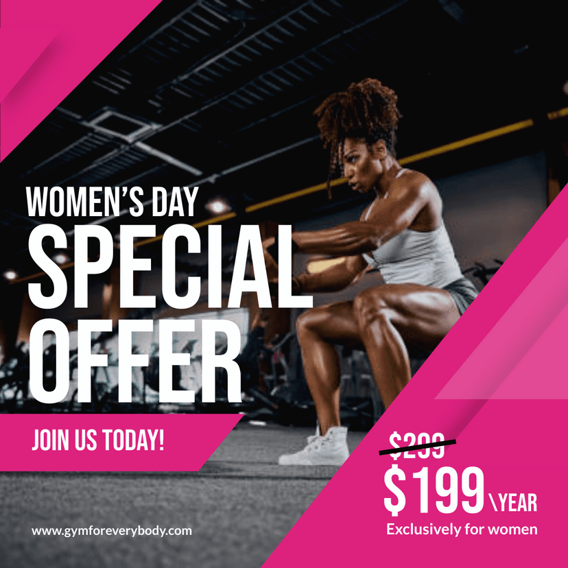 pink-woman-working-out-womens-day-special-gym-ad-instagram-post-template-thumbnail-img