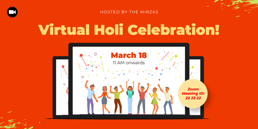 red-background-illustration-of-people-partying-holi-celebration-twitter-post-template-thumbnail-img