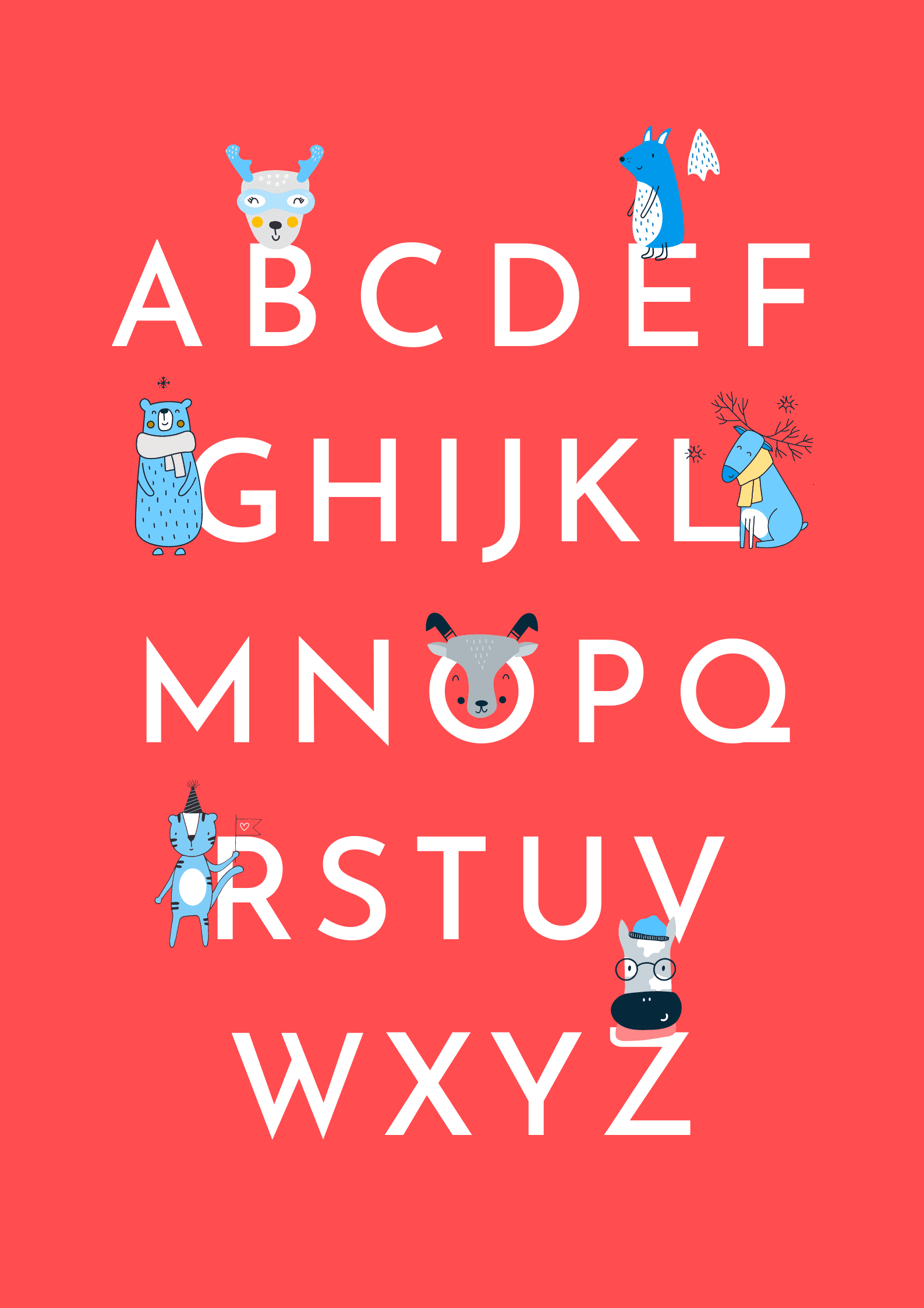 red-background-alphabets-illustrated-poster-template-thumbnail-img
