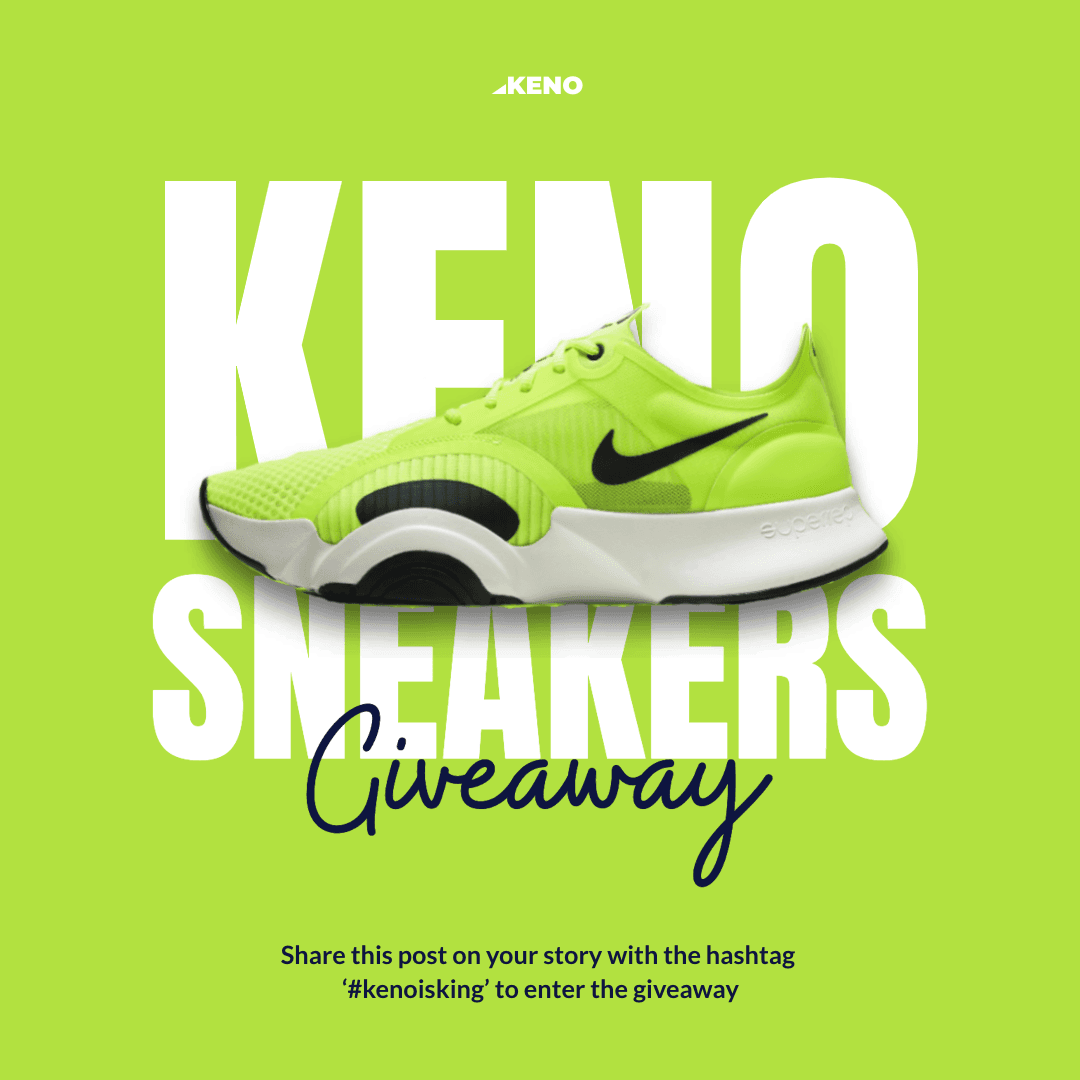 green-and-white-sneaker-keno-sneakers-giveaway-instagram-post-template-thumbnail-img
