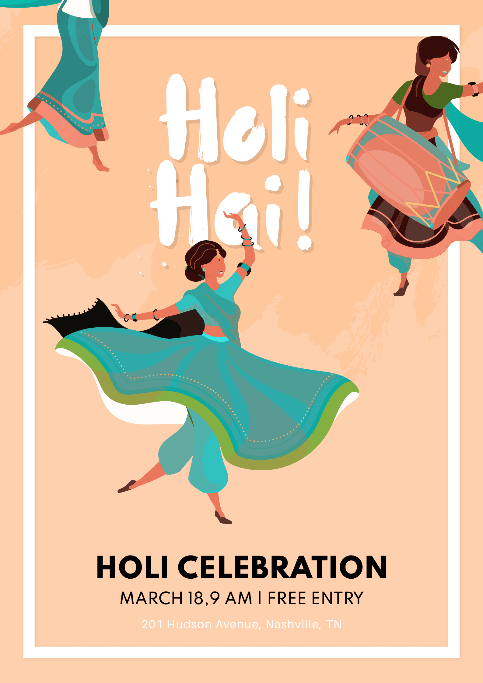 peach-background-women-dancing-holi-celebration-flyer-template-thumbnail-img