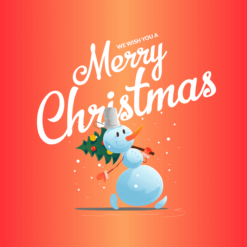 snowman-carrying-a-christmas-tree-merry-christmas-instagram-post-template-thumbnail-img