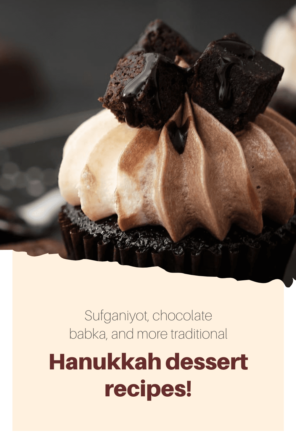 brown-cupcake-hanukkah-dessert-recipes-pinterest-pin-template-thumbnail-img
