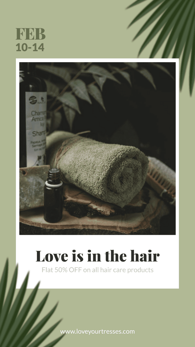 green-background-hair-care-products-facebook-story-template-thumbnail-img
