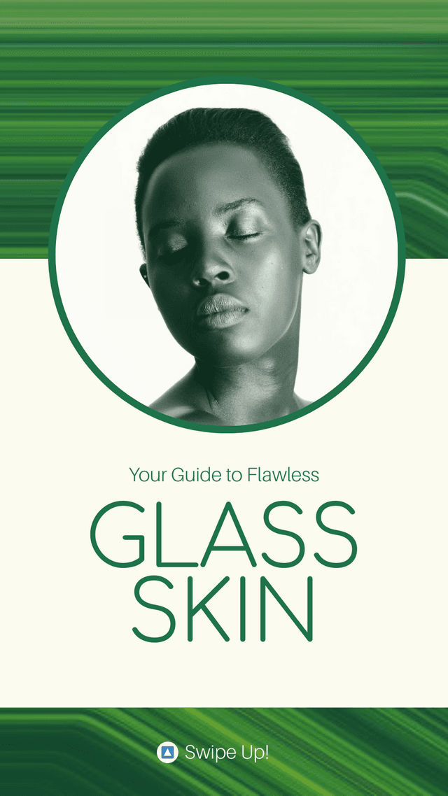 green-and-white-guide-to-glassy-skin-whatsapp-status-template-thumbnail-img